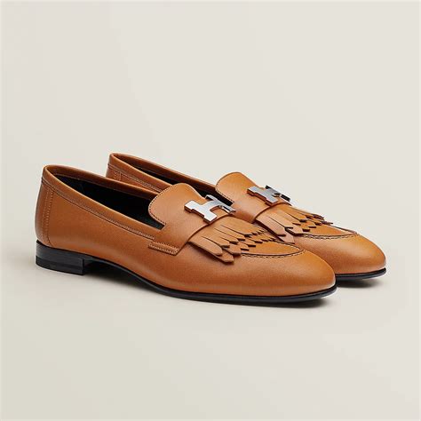 Hermès Royal H Leather Loafers 